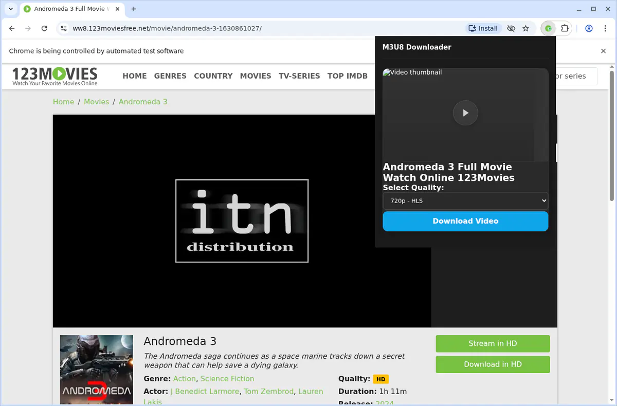 M3u8 Video Downloader screenshot 4