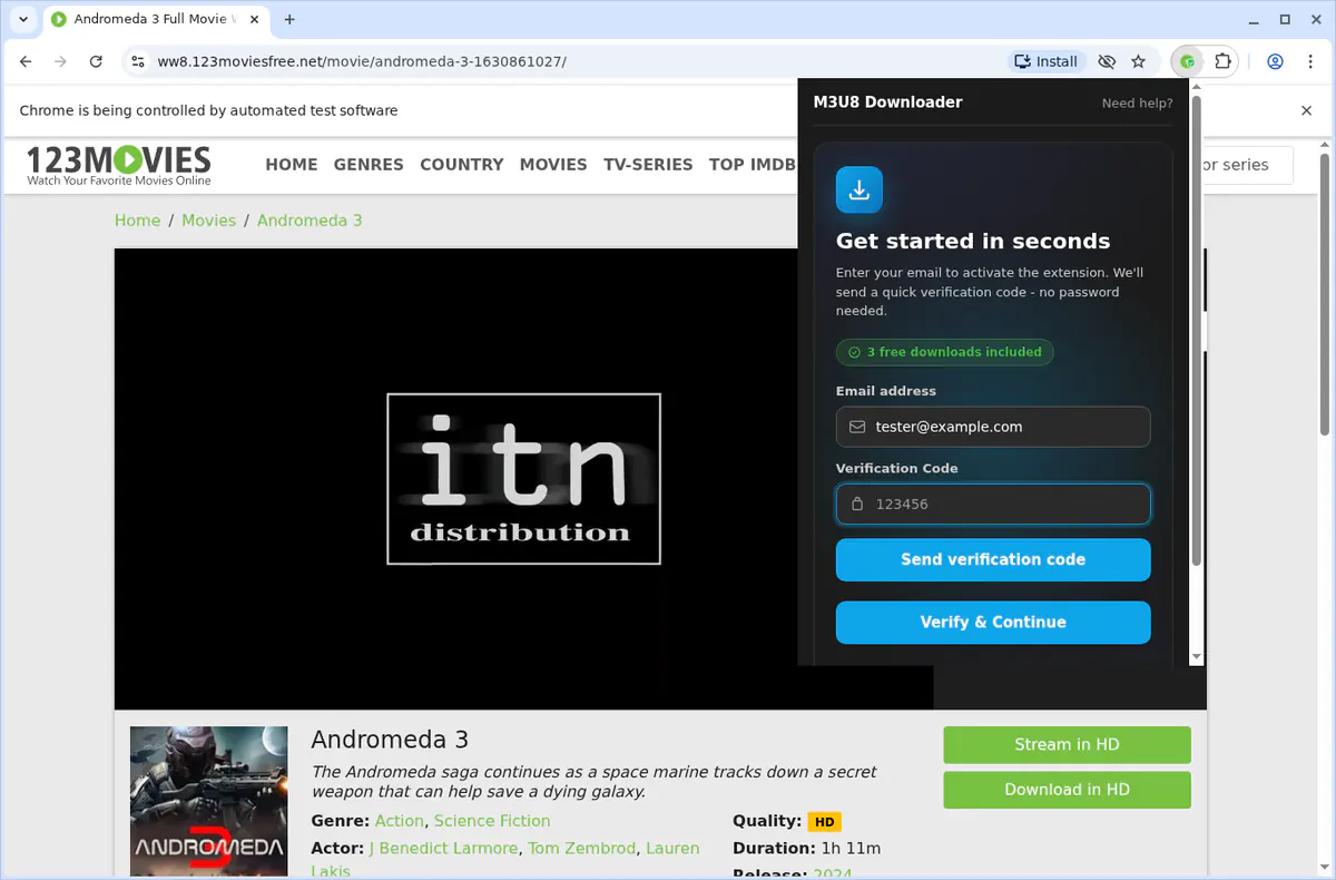 M3u8 Video Downloader screenshot 5